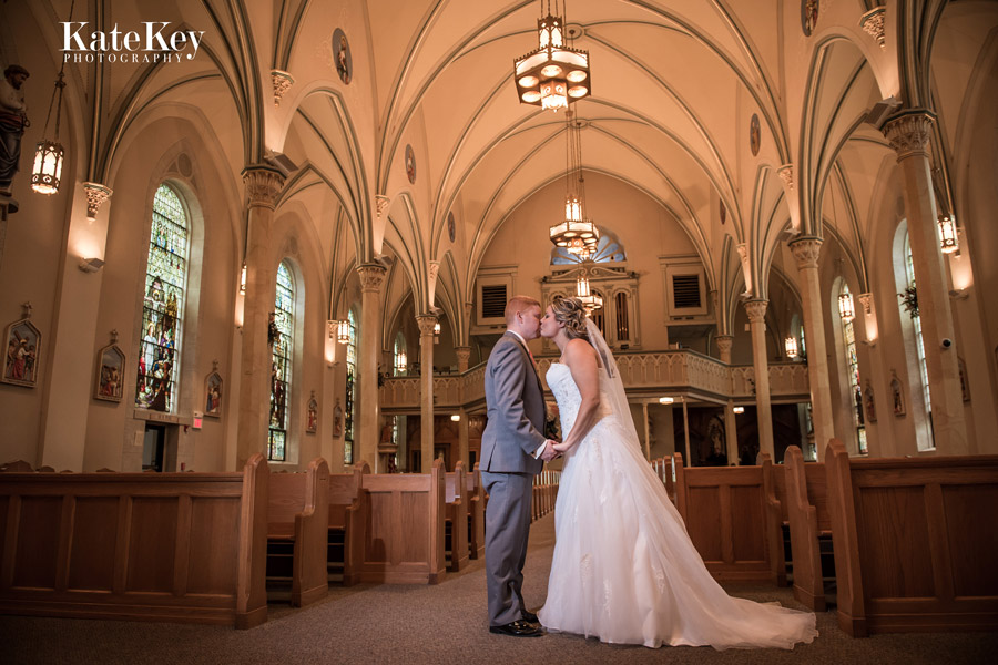 Kelsey and Caleb | Wedding @ St. Francis Catholic Church, Teutopolis IL ...